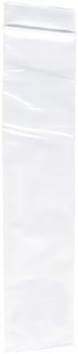 Plymor 2" x 9" (Pack of 200), 2 Mil Zipper Reclosable Plastic Bags