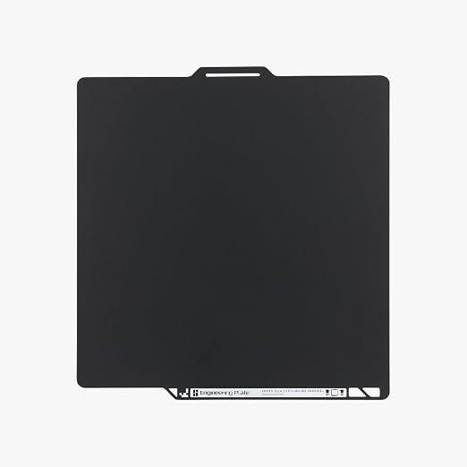 Bamboo Original Engineering Plate 257x257mm Double Sided Smooth PEI Build Plate for Bambu Lab P1S/P1P/P2S/X1C/X1E/A1/X2D 3D Printer,Upgrade PEI Build Plate Removal Spring Steel Sheet