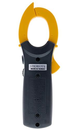 Ideal Electrical Clamp-Pro Digital Clamp Meter | 600A AC Measurement, Non-Contact Voltage Indicator (70–600V AC), Continuity Test, Auto/Manual Ranging, Data Hold, Auto Power Off, Low Battery Alert