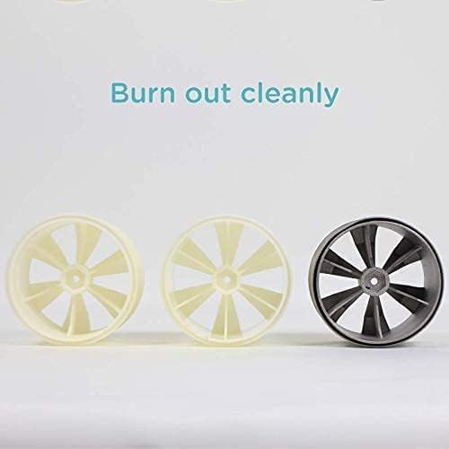 Polymaker PolyCast Filament 1.75mm for Investment Casting 0.75kg, 3D Printing Filament for Lost Wax Investment Casting, Similar to Wax Filament for Metal Casting Plaster Cleanly Burn Out