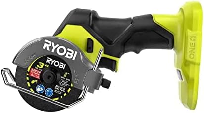 RYOBI ONE+ HP 18V Brushless Cordless Compact Cut-Off Tool 3" Multi-Material Cutting, (Tool Only) PSBCS02B | Battery and Charger Sold Separately