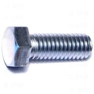 Hard to Find Fastener Tap Hex Bolts, Durable Corrosion-Resistant Steel Hex Head Bolt for Home Improvement, DIY, Construction, 3/8-16 x 1, Pack of 100