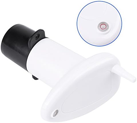 Hilitand Ultrasonic Water Tank Liquid Depth Level Meter with Temperature Display Sensor Water Level Gauge