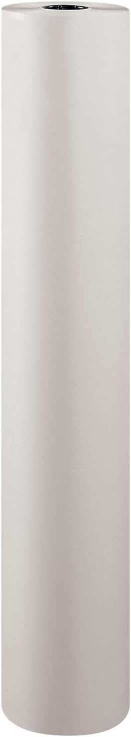 Box USA Packing Paper Roll 48" x 1400ft (1,000 Sheets 17" Equivalent) - Newsprint Paper for Shipping, Storage and Moving Supplies, White
