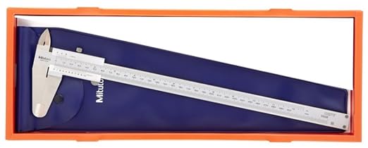 Mitutoyo 530-114 Vernier Caliper, Stainless Steel, Inch/Metric, 0-8" Range, +/-0.002" Accuracy, 0.0078" Resolution | Inch/Metric, +/-0.002" Accuracy, 0.0078" Resolution