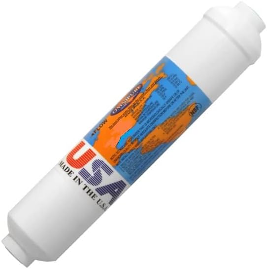 IPW Industries Inc. Compatible to Omnipure - K2566-10" x 2" Activate Alumina - Fluoride Reduction Inline Filter - 1/4" NPT
