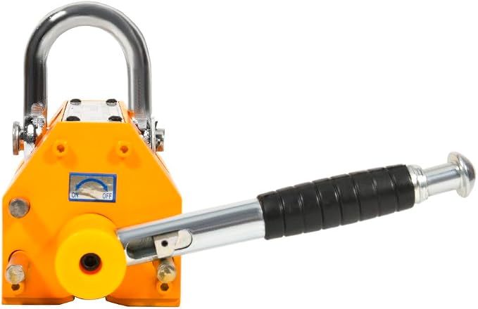 SCITOO 880LB Steel Magnetic Lifter Heavy Duty Crane Hoist Lifting Magnet 400 KG