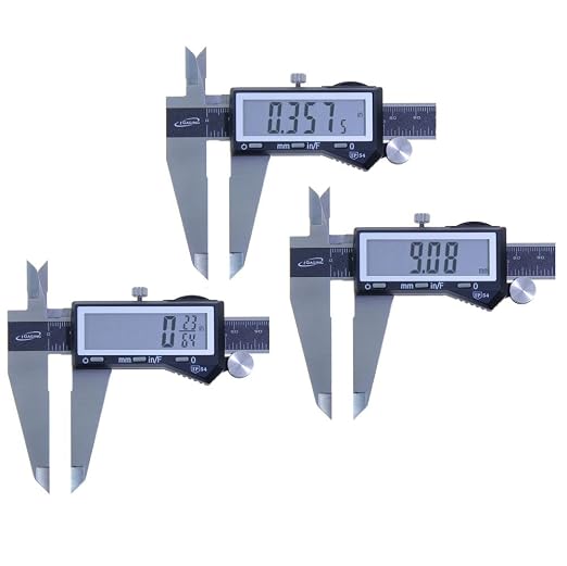 iGaging EZ CAL IP54 0-12" Super Large LCD Display Digital Caliper
