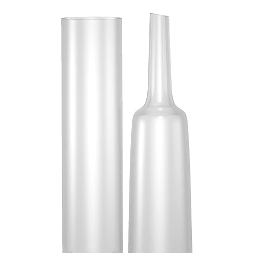 Diameter 5/8 Inch Dual Wall Clear Heat Shrink Tubing 3:1, 4Ft Long Electrical Shrink Tube for Wires,Marine Grade Shrink Tube with Adhesive Lined Waterproof