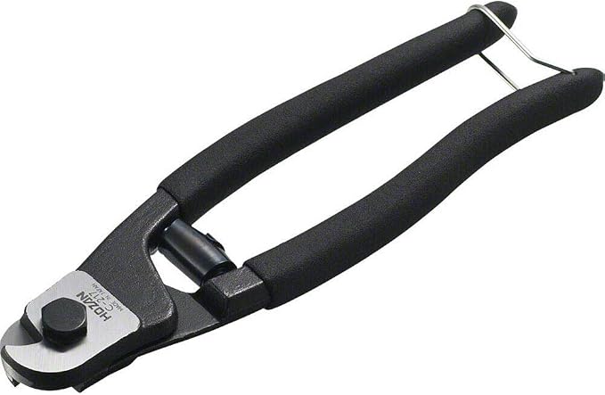 Hozan C-217 Wire Cutter, Cutting Capacity: Wire Rope, 0.2 inch (5.0 mm) Diameter, Stainless Steel Spokes (#14)
