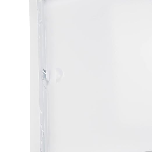 8" x 12" White Metal Access Panel - Wall Access Panel for Drywall - Hidden Wire Cover for Wall Covering Panels - Plumbing, Electricity, Heating Alarm, Bathroom, Dry Wall Hole Cover