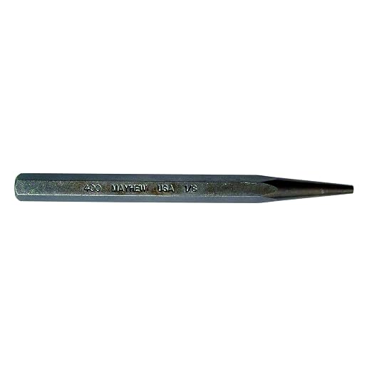 Mayhew Select 70001 1/8-Inch Reg Ec Solid Punch