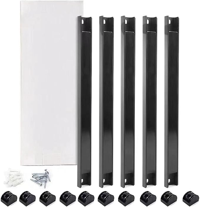 DGSL Magnetic Tool Holder Strip 5 Pack, 16 In Heavy Duty Tool Organizer Magnetic Strip, Tool Magnet Bar For Garage Tool Organization