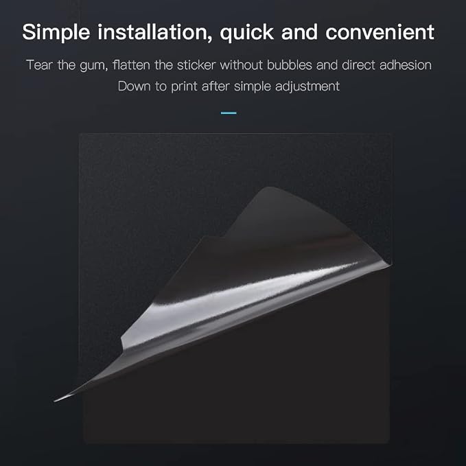 Creality Official Ender 3 Bed Ultra-Flexible Removable Magnetic Removable Build Surface Hotbed Cover Print Platform Kit for Ender 3 Neo/Ender 3 V2 Neo/Ender 3 S1/Ender 3 S1 Pro/Ender 3 V3 SE 235x235mm