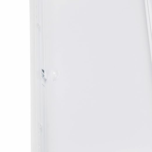 8" x 16" White Metal Access Panel - Wall Access Panel for Drywall - Hidden Wire Cover for Wall Covering Panels - Plumbing, Electricity, Heating Alarm, Bathroom, Dry Wall Hole Cover