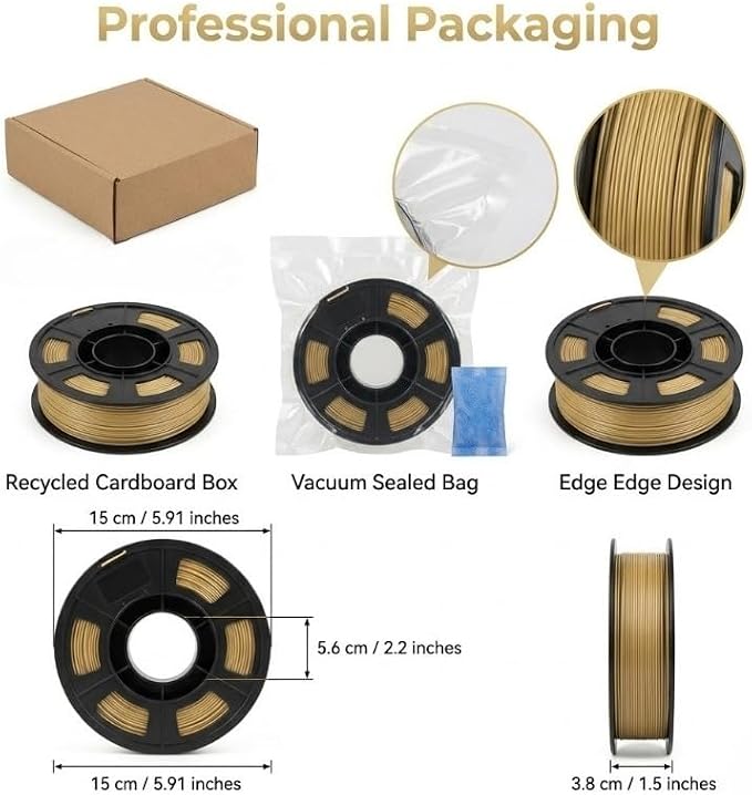 3D Printer Filament 1.75mm Filajoy3D 3D Printing Filament 250g Dimensional Accuracy +/- 0.03mm for Most FDM 3D Printers