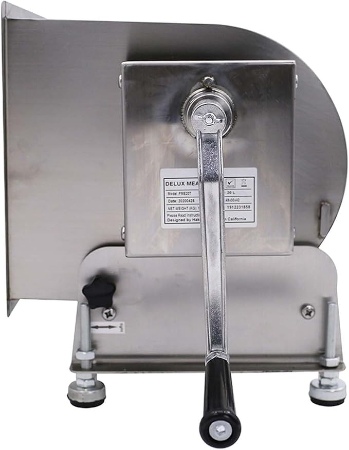 CLIVIA Manual Meat Mixer, 45 Pound Meat Mixer for Sausage, 45lbs Capacity Tilt Tank Sausage Mixer, Stainless Steel Food Processer for Meat, Vegetable, Burger, Dumplings