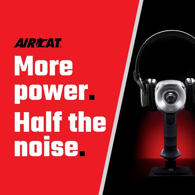 AIRCAT Pneumatic Tools 6290: .75 HP Reversible Straight Die Grinder 20,000 RPM