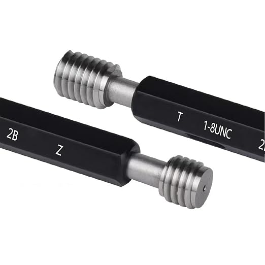 Tools Thread Plug Gauge 1-8UNC 2B, Double Ends Thread Plug Gage Unified Thread Gage 1pcs