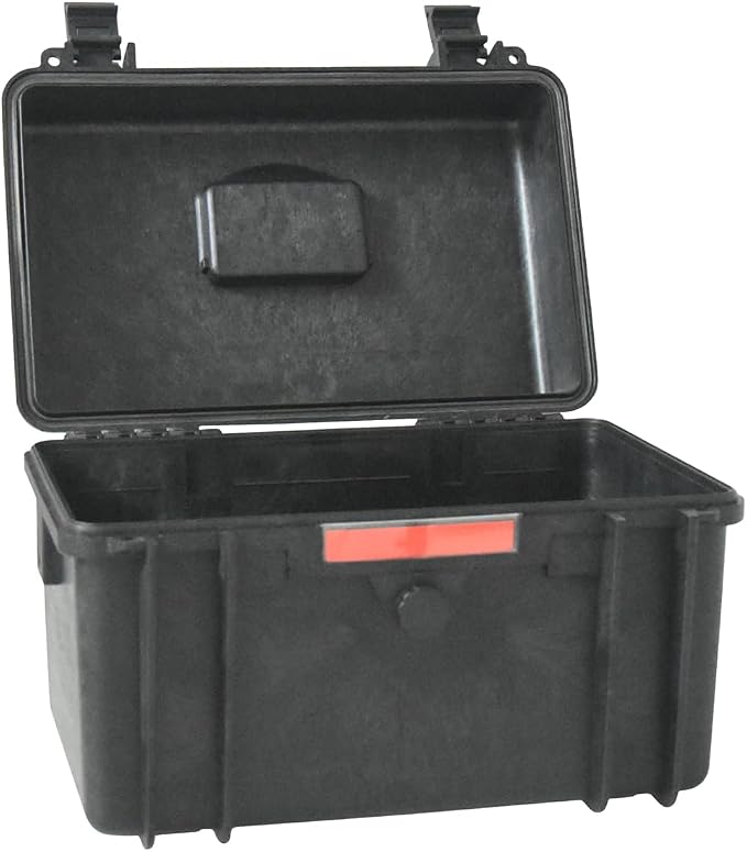 DCB Cases - Element 4102F | 16 x 11 x 12 Ext Dim | IP67 Waterproof | Pluck Foam Insert | Foldable Handle | Pressure Control Valve | Resin-Reinforced Injection Molded Plastic | 2 Latch Lid Close