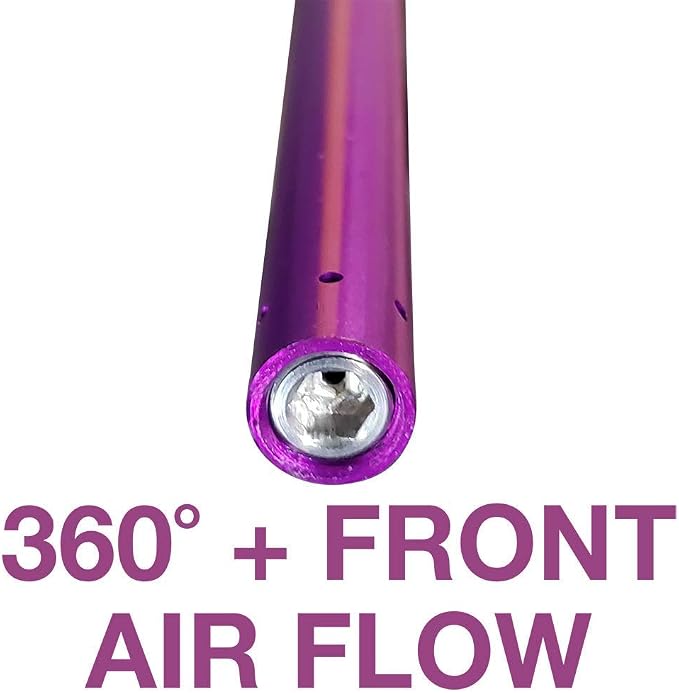 BlowBack Gun, Blind Hole Air Blow Gun, Anodized Aluminum with 1/4" NPT Air Compressor Accessory - Innovative Products of America #8058
