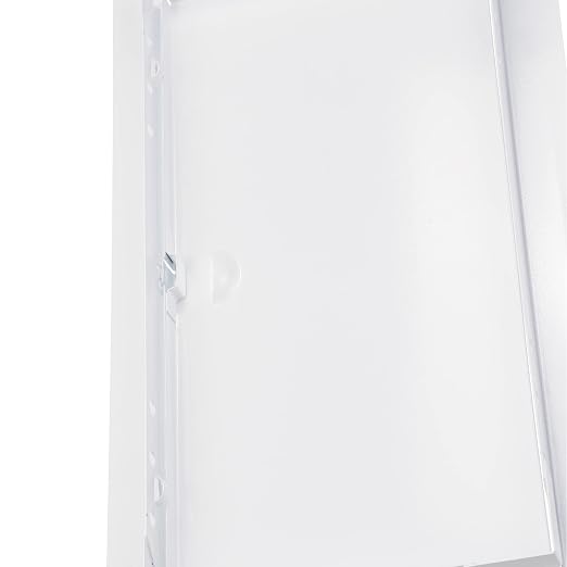 6" x 12" White Metal Access Panel - Wall Access Panel for Drywall - Hidden Wire Cover for Wall Covering Panels - Plumbing, Electricity, Heating Alarm, Bathroom, Dry Wall Hole Cover