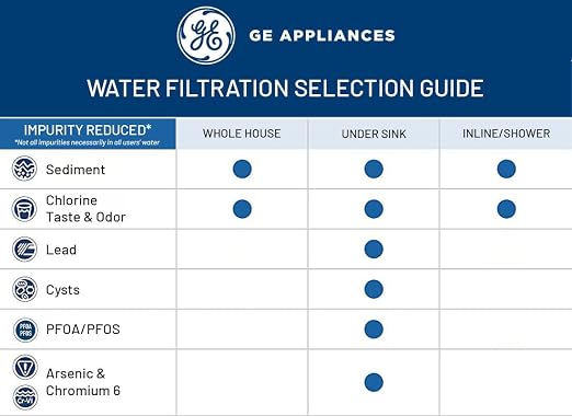 GE Reverse Osmosis Under Sink Remineralization & Replacement Filter, Fits GE GXRV40TBN, GXRQ18NBN, GNRQ18NBN Filtration Systems, Replace Every 12 Months, FQ18RT (Pack of 4)