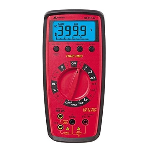 Amprobe 34XR-A Prof DMM True RMS with Temperature & Backlight