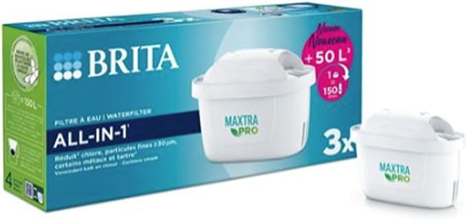 - Water filter cartridge - MAXTRA PRO ALL-IN-1-3-Pack - Value pack, White Pro