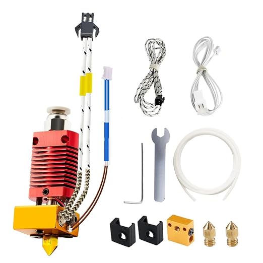 3D Printer Hotend kit, Upgrade Ender 3 Hotend 24V 40W, CR10 J-Head Hotend Compatible for Ender 3, Ender 3 V2, Ender 3 Pro, Ender 3 max, Ender 5, CR-10/CR10S,