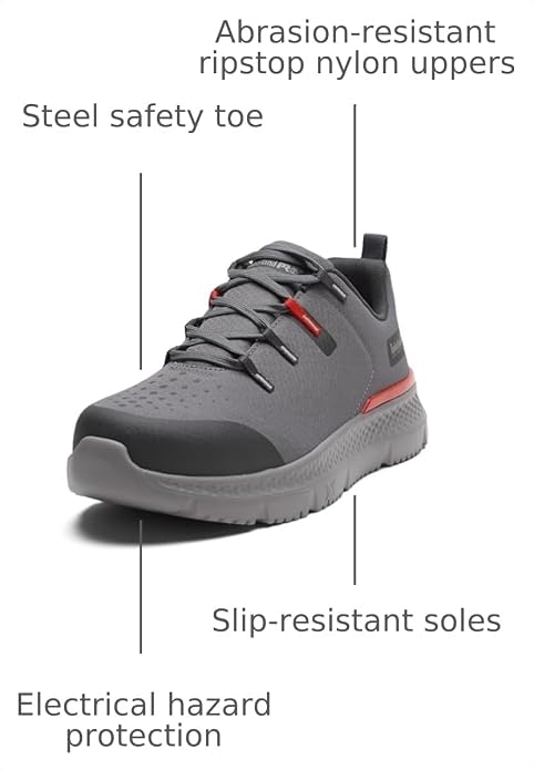 Timberland PRO Men's Intercept Steel Safety Toe Industrial Athletic Work Shoe