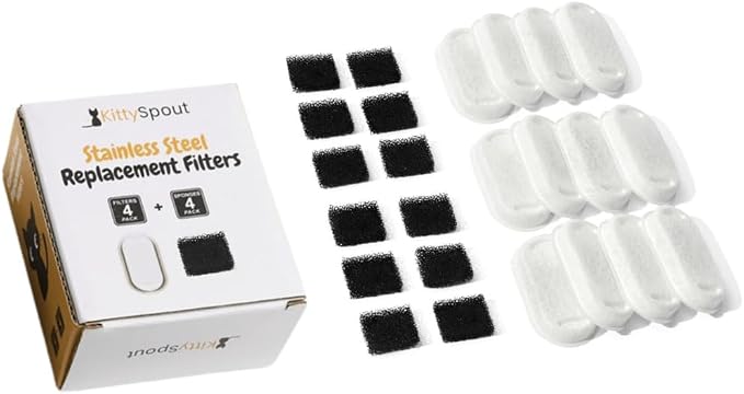 Wireless KittySpout 2.0 Filters for 135oz/4L (12)