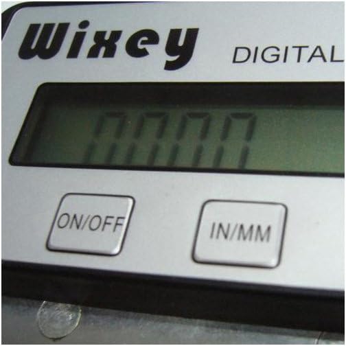 Wixey Digital Readout to Display w/Fractions - Durable Easy-to-Install Measuring Calipers for Exact Depth Readings - 0.001" Accurate Digital Callipers for Measuring w/Remote LCD Display