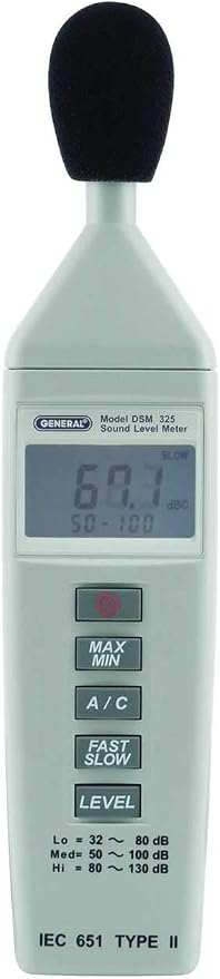 General Tools DSM325 Digital Sound Meter, Mini