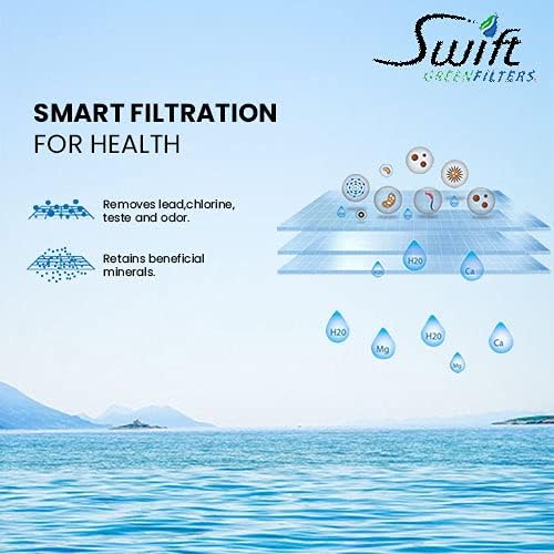 Swift Green Filters SGF-8720S Compatible Commercial Water Filter for CFS8720-S, 5589301, CFS8720, 5589314, BGC-2300S, CELF-5M-P, EFS8002S (12 pack).