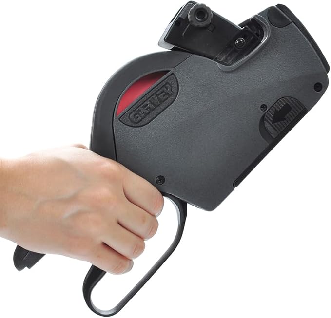 Veltec Garvey Premium 22-6 Digit Single Line, Price Marking Gun Date Code Labeler, Compatible to 22 x 12 mm Labels (22-6/G2212-06001)