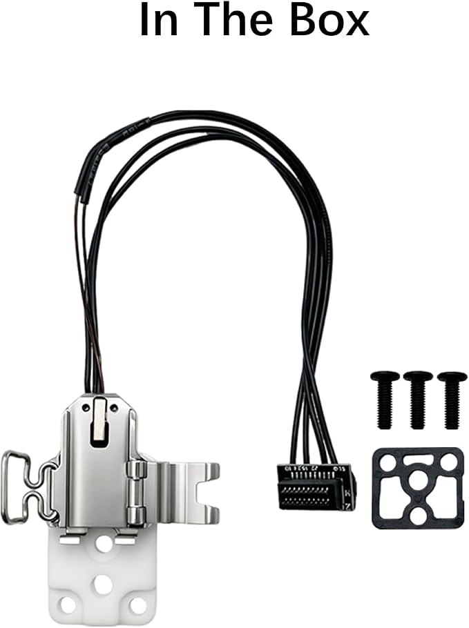 for Bambu Lab H2S Hotend Heating Assembly,Replacement Heater Unit with Thermal Insulation Pad, Ceramic Zirconia Base, Temp Resistant Up to 2300℃,Plug and Play – H2S Hotend Repair Part