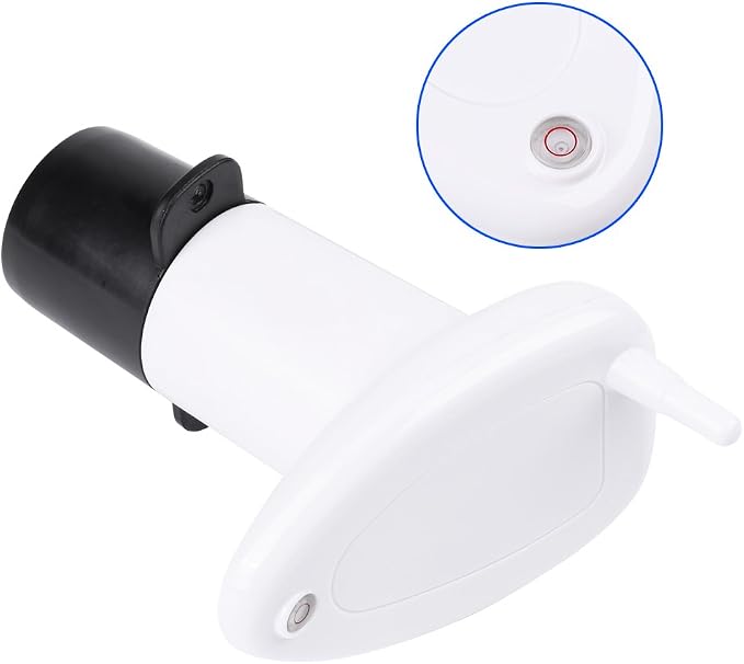 Mugast Ultrasonic Level Sensor Water Liquid Level Sensor Transmitter with LCD Temperature Display Supports Liquid Level High/Low Alarm