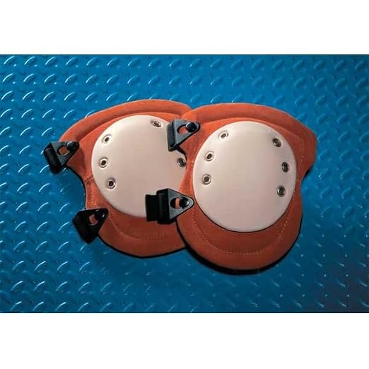 Allegro Industries 6991-01Q Welding Knee Pad with Cap, Leather, One Size, Tan