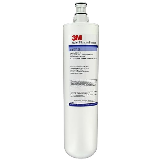 3M Aqua-Pure HF27-S Water Filter Replacement Cartridge - 5 Micron - Quick Change Replacement Filter
