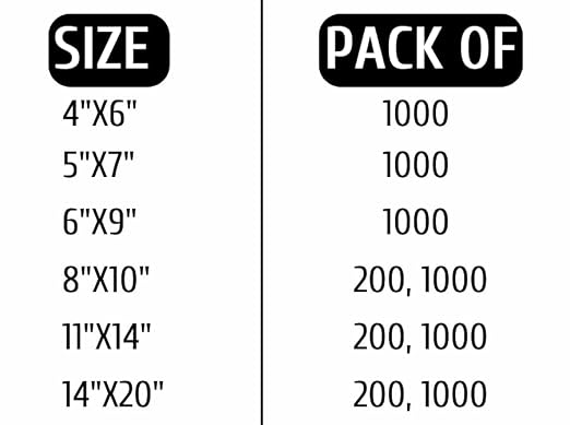 Infinite Pack Large 300 CT Combo Pack9x12,11x14,14x20 inches Self Sealing Clear Poly Bags with Suffocation Warning, Strong Adhesive, Not Resealable, 400 Count, FBA compliant