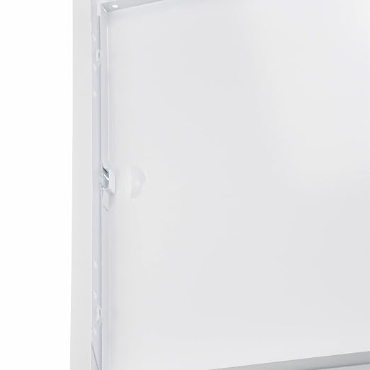 10" x 12" White Metal Access Panel - Wall Access Panel for Drywall - Hidden Wire Cover for Wall Covering Panels - Plumbing, Electricity, Heating Alarm, Bathroom, Dry Wall Hole Cover