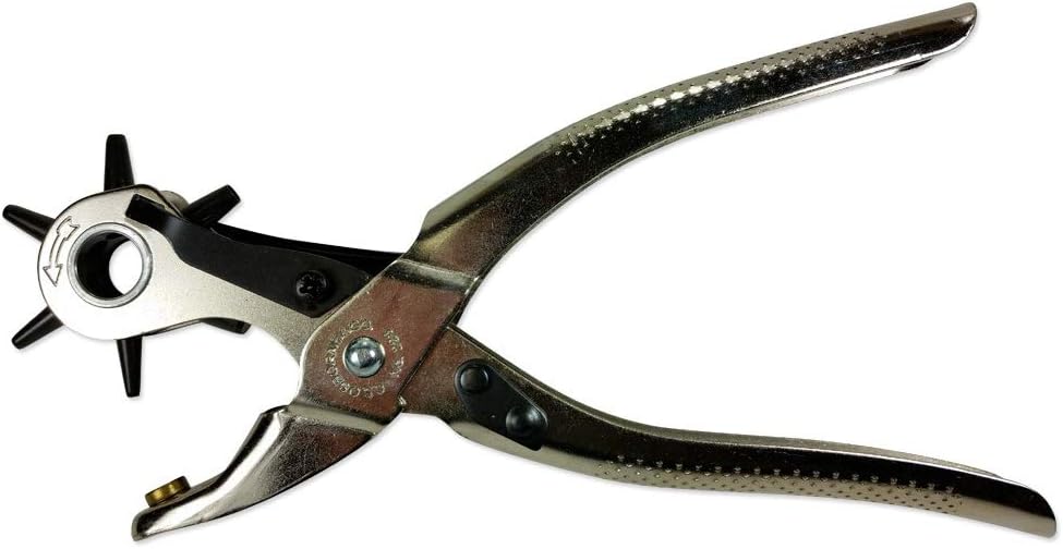 BUZZUFY Watchmaker Revolving Punch plier Leather Strap Hole Tool