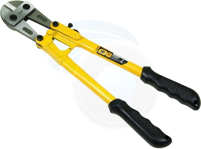 TOLSEN Bolt Cutters Heavy Duty, Bolt Cutter for Padlocks, Lock Cutter Heavy Duty Chain, Rods, Rivets, Locks and Wire Cutter - Ergonomic Non-Slip Handle Bolt Cutter (14")
