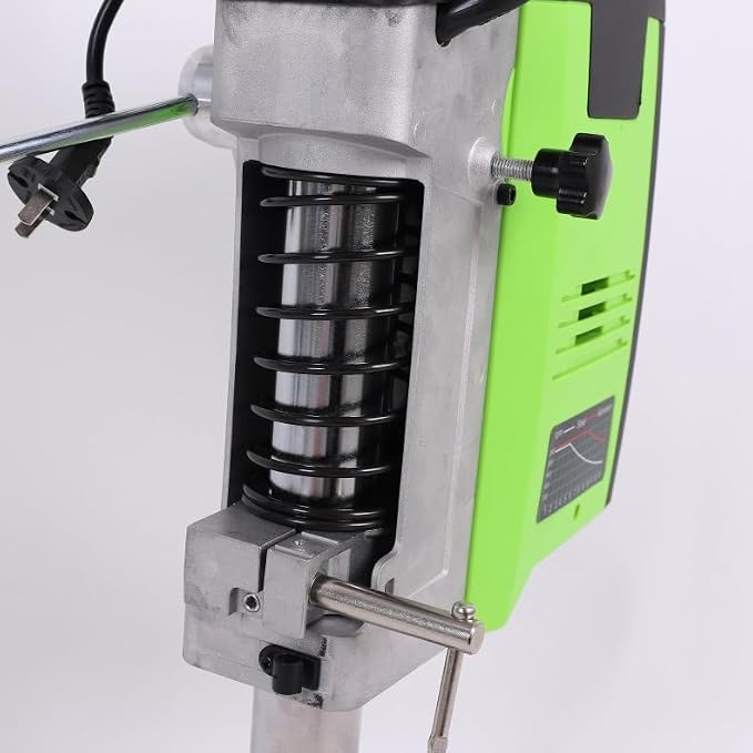 Bench Drill Stand 800W Brushed digital display Mini Electric Bench Drilling Machine Chuck 1.5-16mm 6-Speed Benchtop Drill Press, Spindle Speed: 200-2500r/min