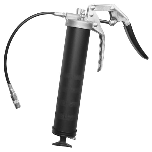 Graco Manually-Operated Heavy-Duty Grease Gun, Pistol-Style with Hose and Coupler