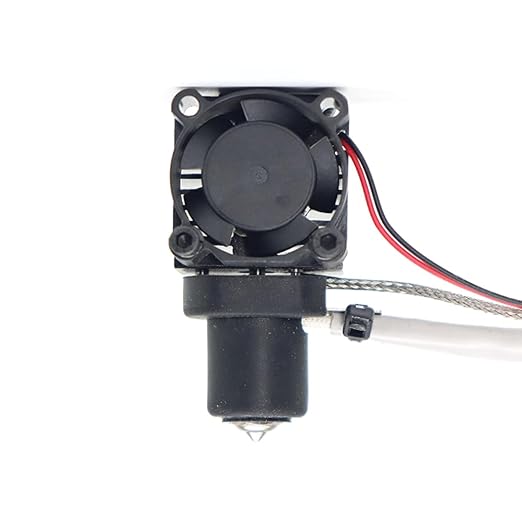 QIDI X-Max 3/X-Plus 3/X-Smart 3 Copper Plated hotend - High-Temp 350°C, High-Flow Design for PLA, ABS, PETG, ASA, PA-CF - Easy Drop-in Installation