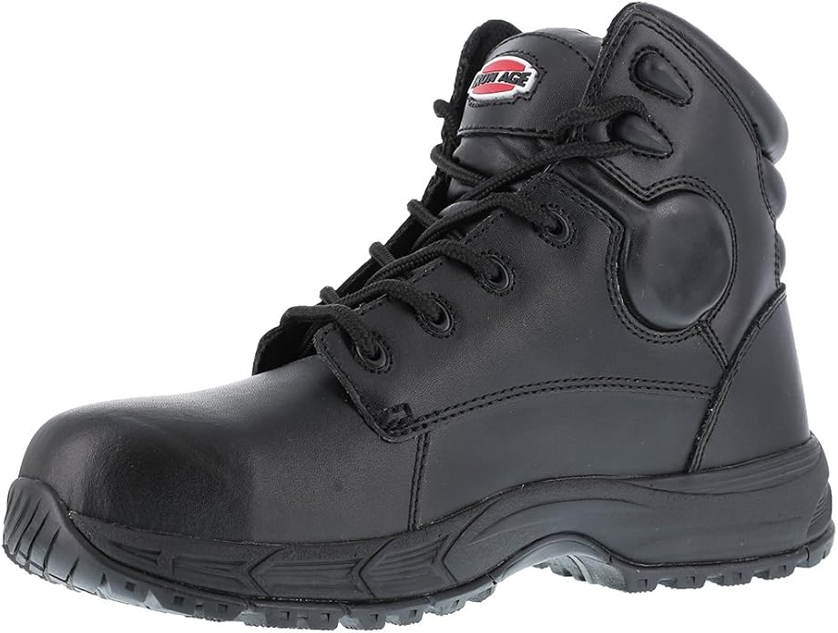 Iron Age Mens Ground Finish 6 Inch Electrical Soft Toe Work/Duty - Black