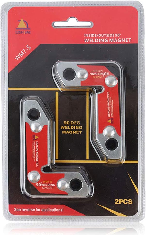 2pcs Inside/Outside 90 Degree Neodymium Welding Magnets Holder/Strong 30 60 90 Angles NdFeB Magnetic Clamp