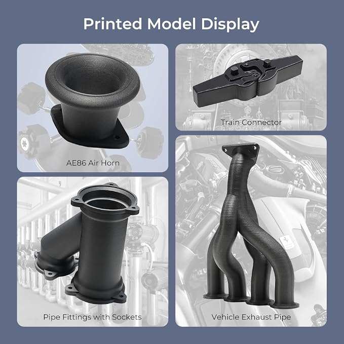 Creality PLA Carbon Fiber Filament 1.75mm-Halloween Gifts, Hyper PLA-CF 3D Printer Filament with Matte Finish for 50-300mm/s High-Speed Printing, Dimensional Accuracy +/-0.03mm